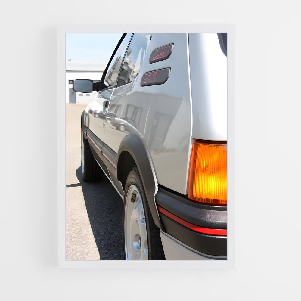 Poster Lumière de la GTI – affiche Peugeot (vue 3)